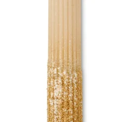 RIBGLI Bougie Côtelée Brun