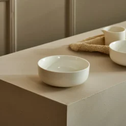 RINA Set De Table Blanc