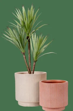 ROMA CREME Pot De Jardin Crème