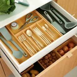 ROXANNE Couverts 16 Pièces Doré Clair