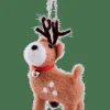 RUDOLPH Décoration à Suspendre Brun