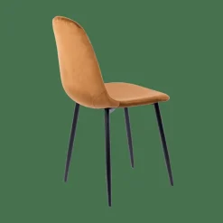 SILKE Chaise De Salle à Manger Caramel