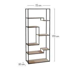 TRAPP Étagère Murale Brun