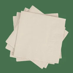 UNI Set De 20 Serviettes Beige