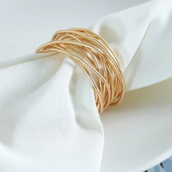 UNI Set De 20 Serviettes Brun