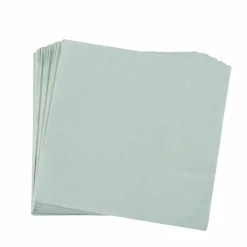 UNI Set De 20 Serviettes Vert Clair