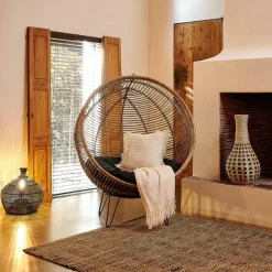 ZALOU Lampe De Table Noir